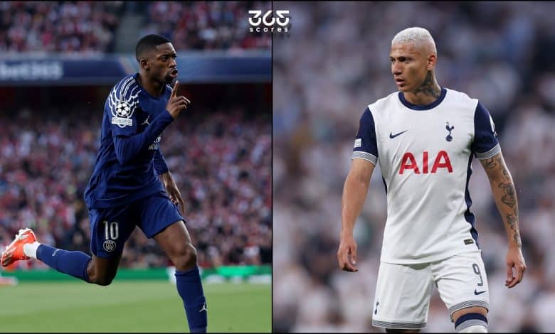 موعد مباراة باريس سان جيرمان ضد توتنهام في السوبر الأوروبي