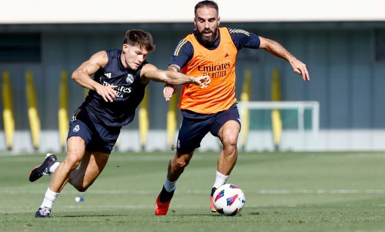 كارفحال - فران جارسيا - ريال مدريد - المصدر (Getty images)