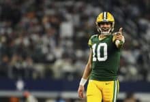 Jordan Love #10 of the Green Bay Packers