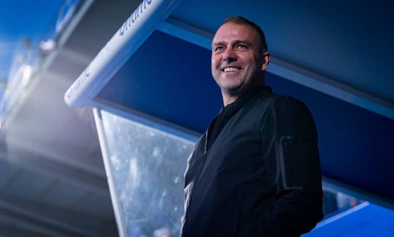 هانز فليك - برشلونة - المصدر (Getty images)