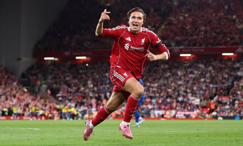 فيدريكو كييزا لاعب ليفربول- المصدر: Getty Images