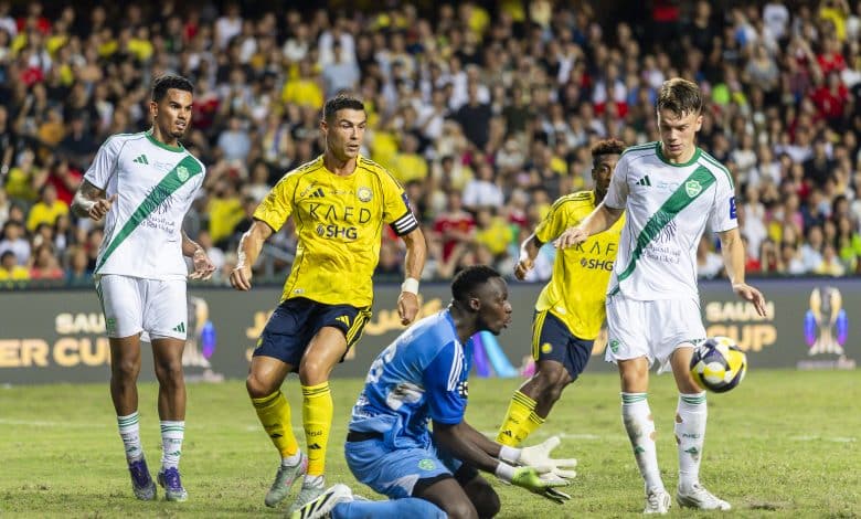 موعد مباراة النصر اليوم ضد الأهلي والقنوات الناقلة في الدوري السعودي