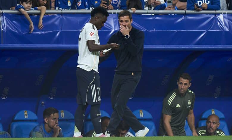 فينيسيوس جونيور - تشابي ألونسو - المصدر (Getty images)