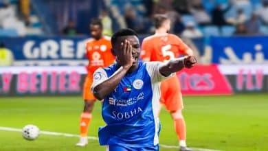 النصر ضد عجمان- المصدر: حساب رابطة المحترفين الإماراتية