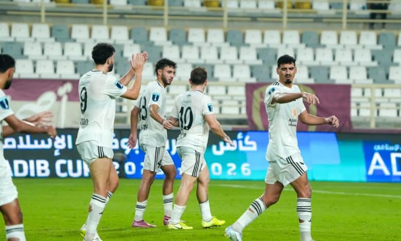 عجمان ضد الوحدة - المصدر: حساب رابطة المحترفين الإماراتية