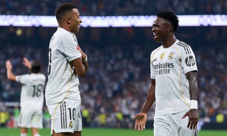 كيليان مبابي - فينيسيوس جونيور - ريال مدريد - المصدر (Getty images)