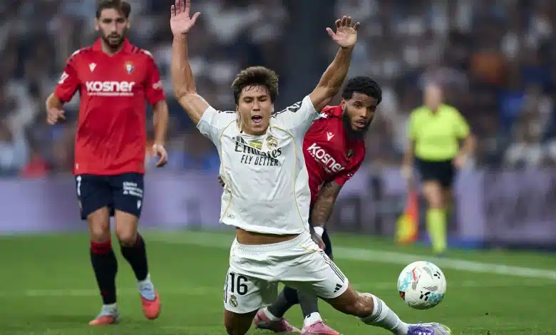 تشكيل ريال مدريد ضد ريال أوفييدو بالجولة 2 في الدوري الإسباني