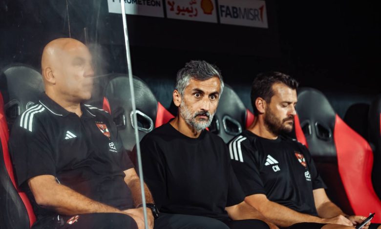 خوسيه ريبيرو - مدرب الاهلي - تصوير: مصطفى الشحات