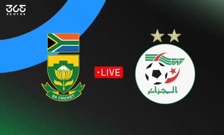 مباشر مباراة الجزائر وجنوب إفريقيا اليوم في أمم إفريقيا للمحليين