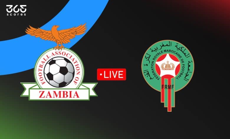 منتخب المغرب ضد زامبيا
