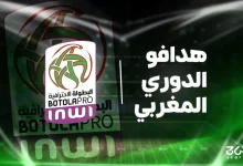 ترتيب هدافي الدوري المغربي