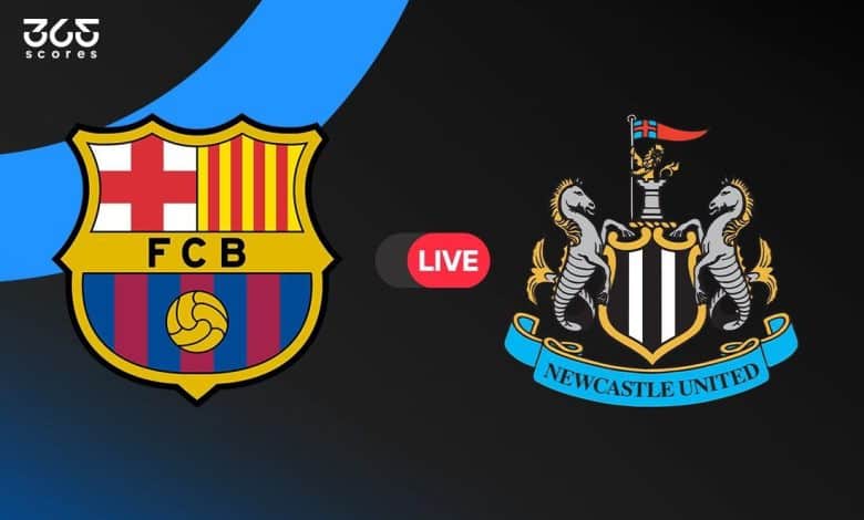 برشلونة ضد نيوكاسل