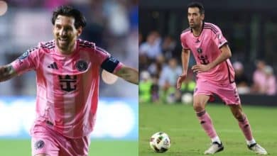 سيرجيو بوسكيتس - ليونيل ميسي - إنتر ميامي (المصدر: Gettyimages)