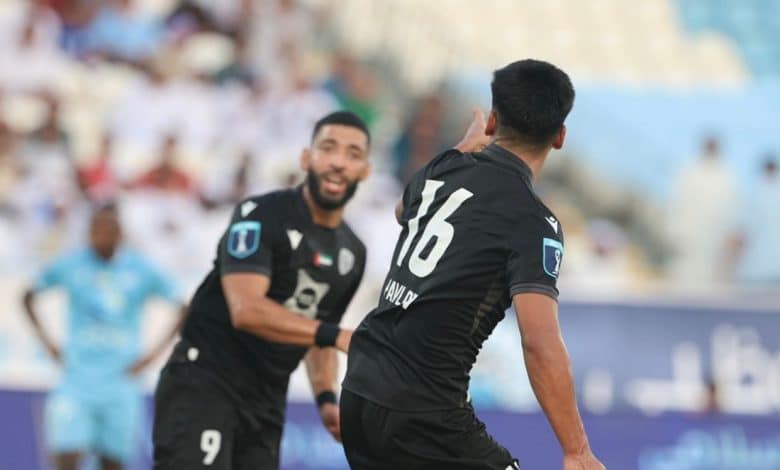 بني ياس ضد خورفكان - المصدر: حساب رابطة المحترفين الإماراتية