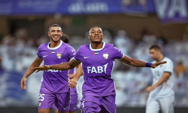 لابا كودجو- العين الإماراتي- المصدر: حساب رابطة المحترفين الإماراتية