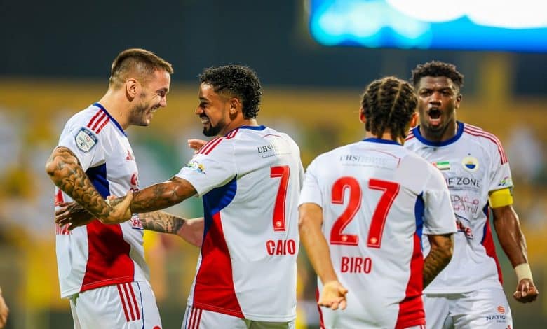 الشارقة ضد الوصل- المصدر: حساب رابطة المحترفين الإماراتية