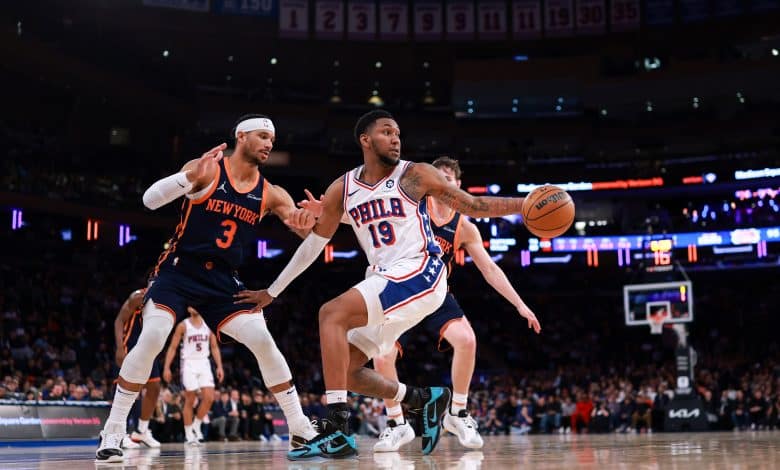 نيويورك نيكس وفيلادلفيا سفنتي سيكسرز