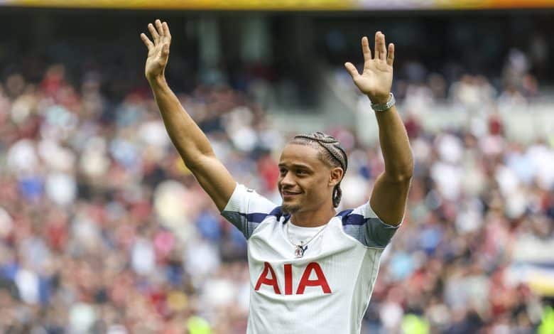 تشافي سيمونز لاعب توتنهام- (المصدر:Gettyimages)