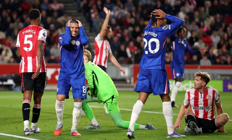 تشيلسي ضد برينتفورد - المصدر (Getty images)