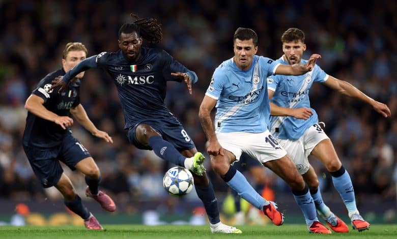 أنجويزا - رودري - مانشستر سيتي - نابولي - المصدر (Getty images)