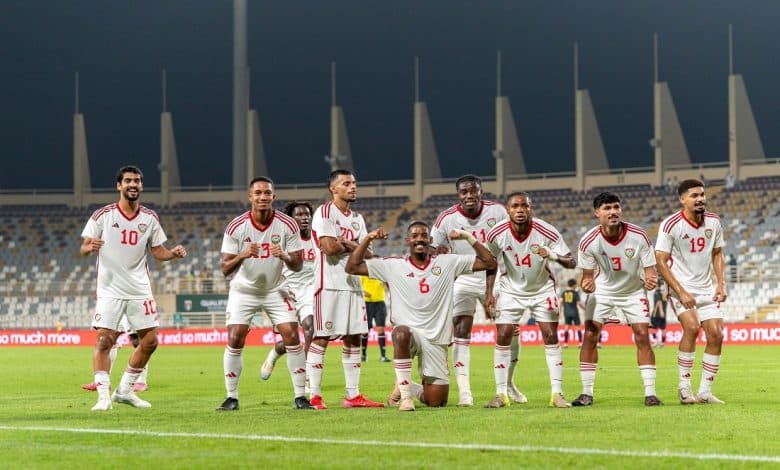 منتخب الإمارات الأولمبي - المصدر: الحساب الرسمي لمنتخب الإمارات