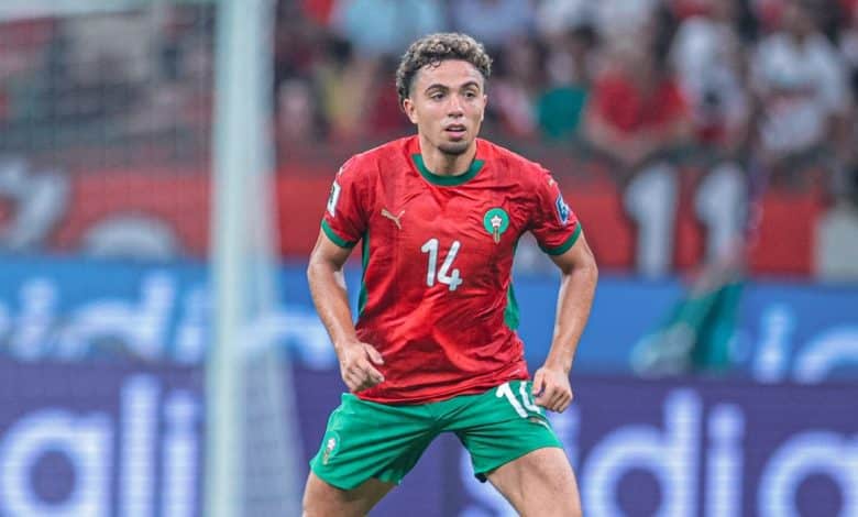 نائل العيناوي - منتخب المغرب (تصوير: عمر الناصري)