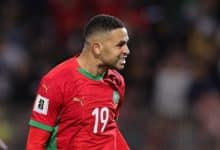 يوسف النصيري - منتخب المغرب (تصوير عمر الناصري)