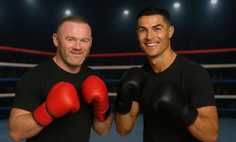 كريستيانو رونالدو - واين روني - المصدر : chatGPT