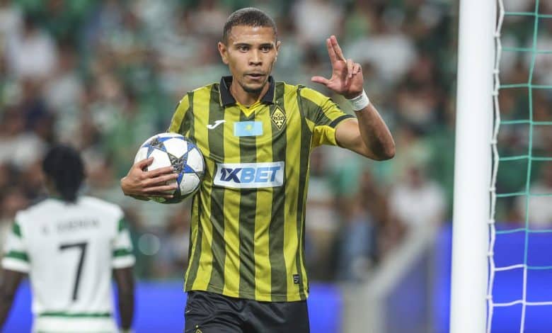 إدميلسون - كايرات ألماتي ضد سبورتينج لشبونة (المصدر: Getty images)