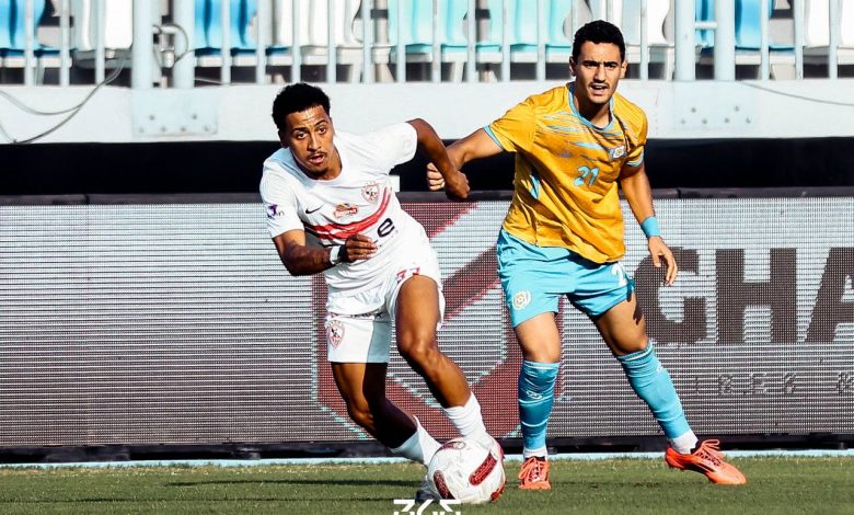 خوان بيزيرا - الزمالك ضد الإسماعيلي (تصوير: مصطفى الشحات)