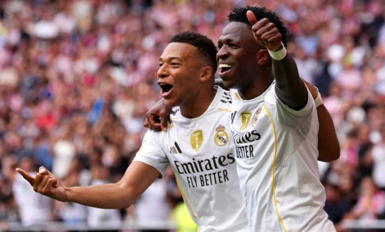 فينيسيوس جونيور - كيليان مبابي - المصدر (Getty images)