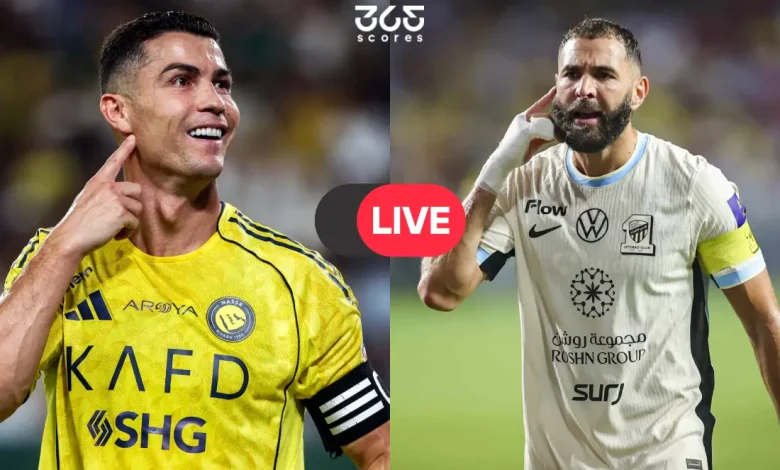 أين تشاهد البث المباشر لمباراة النصر والاتحاد اليوم في الدوري السعودي؟