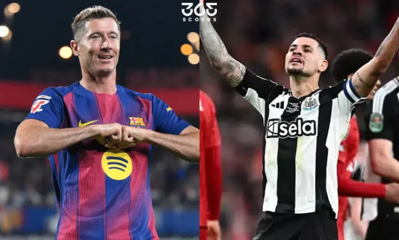 معلومات عن مباراة برشلونة ضد نيوكاسل يونايتد في دوري أبطال أوروبا