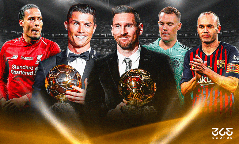 الكرة الذهبية - إنييستا - رونالدو - نوير - ميسي - فان دايك
