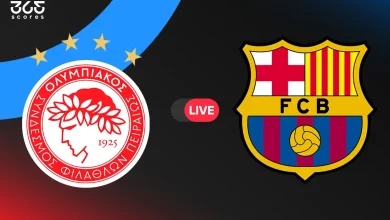 مباراة برشلونة ضد أولمبياكوس