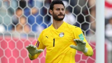 محمد الشناوي حارس مرمى منتخب مصر