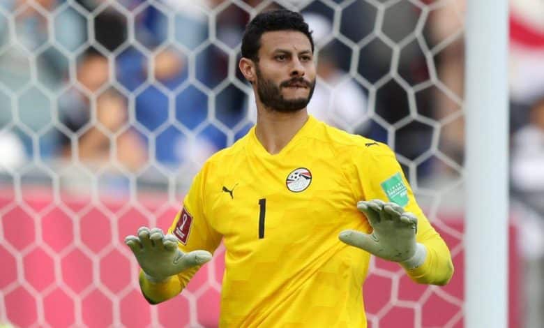 محمد الشناوي حارس مرمى منتخب مصر