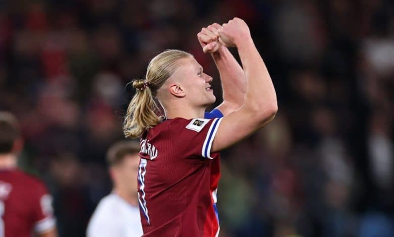 إرلينج هالاند مهاجم النرويج - المصدر: gettyimages