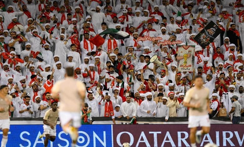 جماهير الإمارات- المصدر: الحساب الرسمي لمنتخب الإمارات