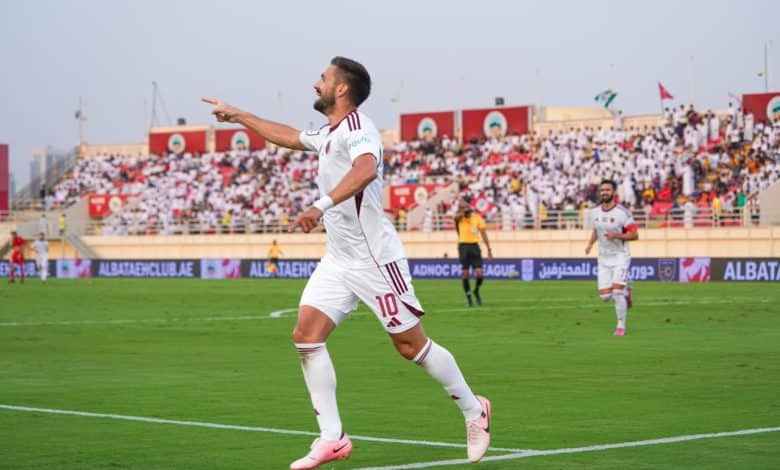 الوحدة ضد البطائح- المصدر: حساب رابطة المحترفين الإماراتية