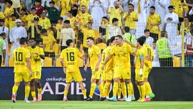 الوصل ضد النصر - المصدر: حساب رابطة المحترفين الإماراتية
