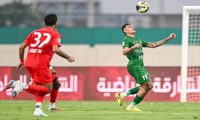 شباب الأهلي ضد البطائح- المصدر: حساب رابطة المحترفين الإماراتية