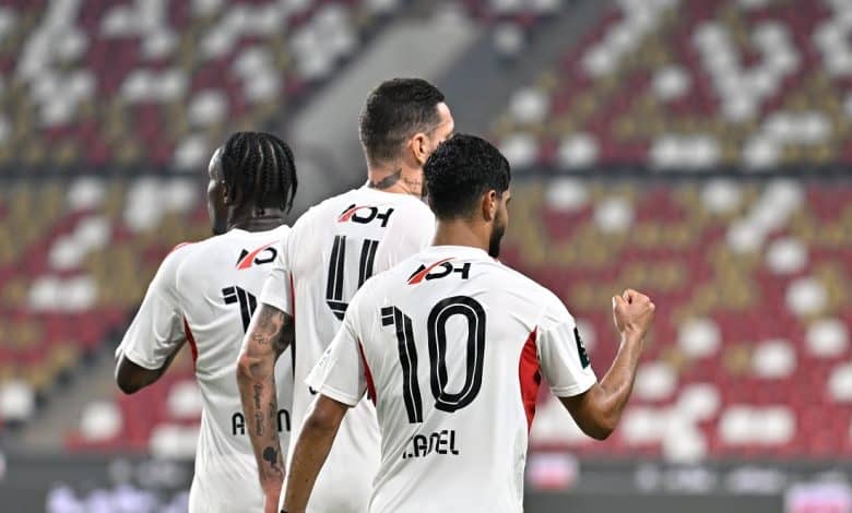 إبراهيم عادل لاعب الجزيرة - المصدر: حساب رابطة المحترفين الإماراتية