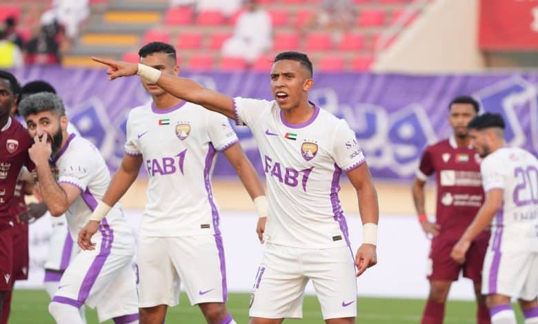 العين ضد الحمرية- المصدر: حساب رابطة المحترفين الإماراتية