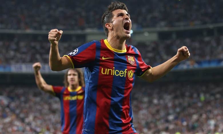 دافيد فيا - برشلونة (المصدر: Getty images)