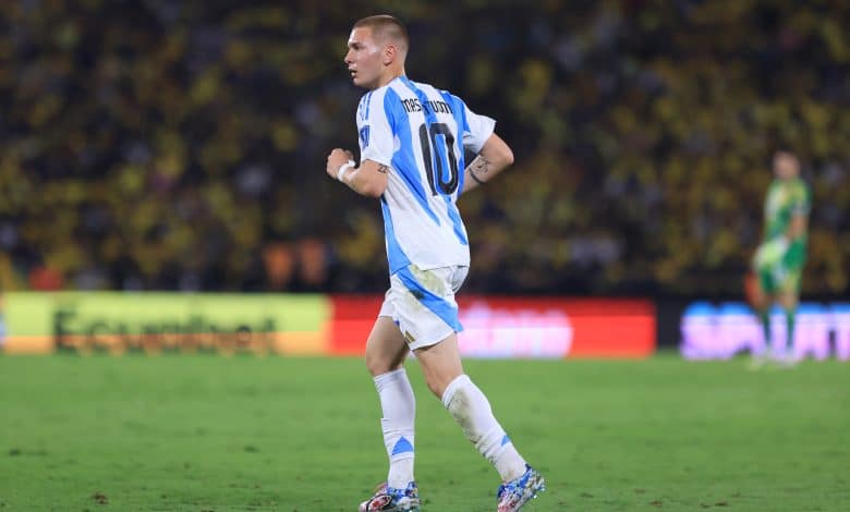 فرانكو ماستانتونو لاعب منتخب الأرجنتين.. المصدر (Getty images)