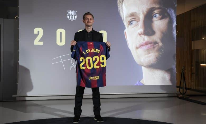 فرينكي دي يونج - برشلونة - المصدر (Getty images)