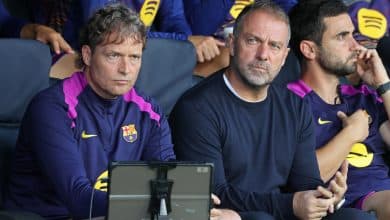 هانز فليك - ماركوس سورج - برشلونة - المصدر (Getty images)