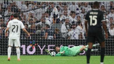 تيبو كورتوا - ريال مدريد ضد يوفنتوس (المصدر: Getty images)