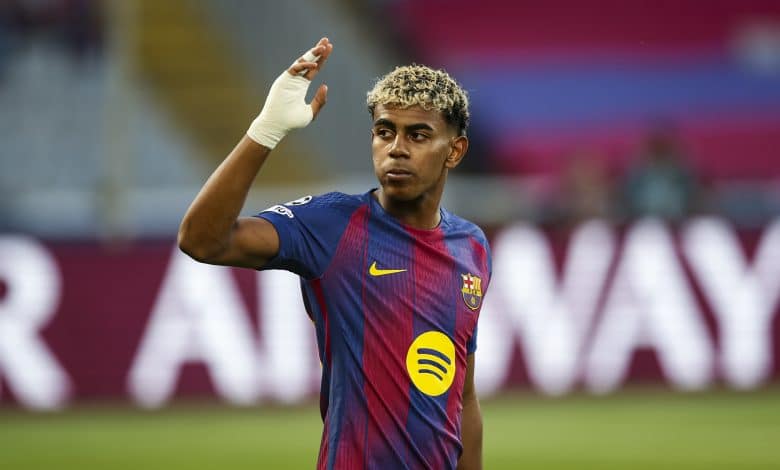 لامين يامال لاعب كرة القدم بنادي برشلونة - المصدر: gettyimages